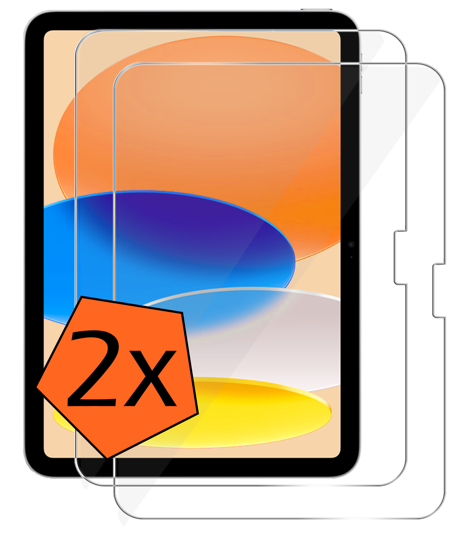 Nomfy Nomfy iPad 11 2025 Screenprotector - 2 PACK