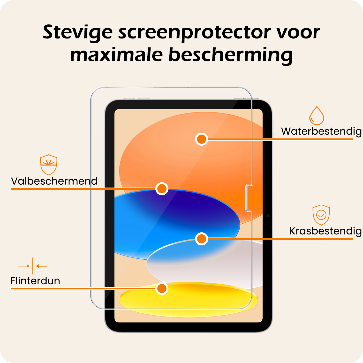 Nomfy Nomfy iPad 11 2025 Screenprotector - 2 PACK