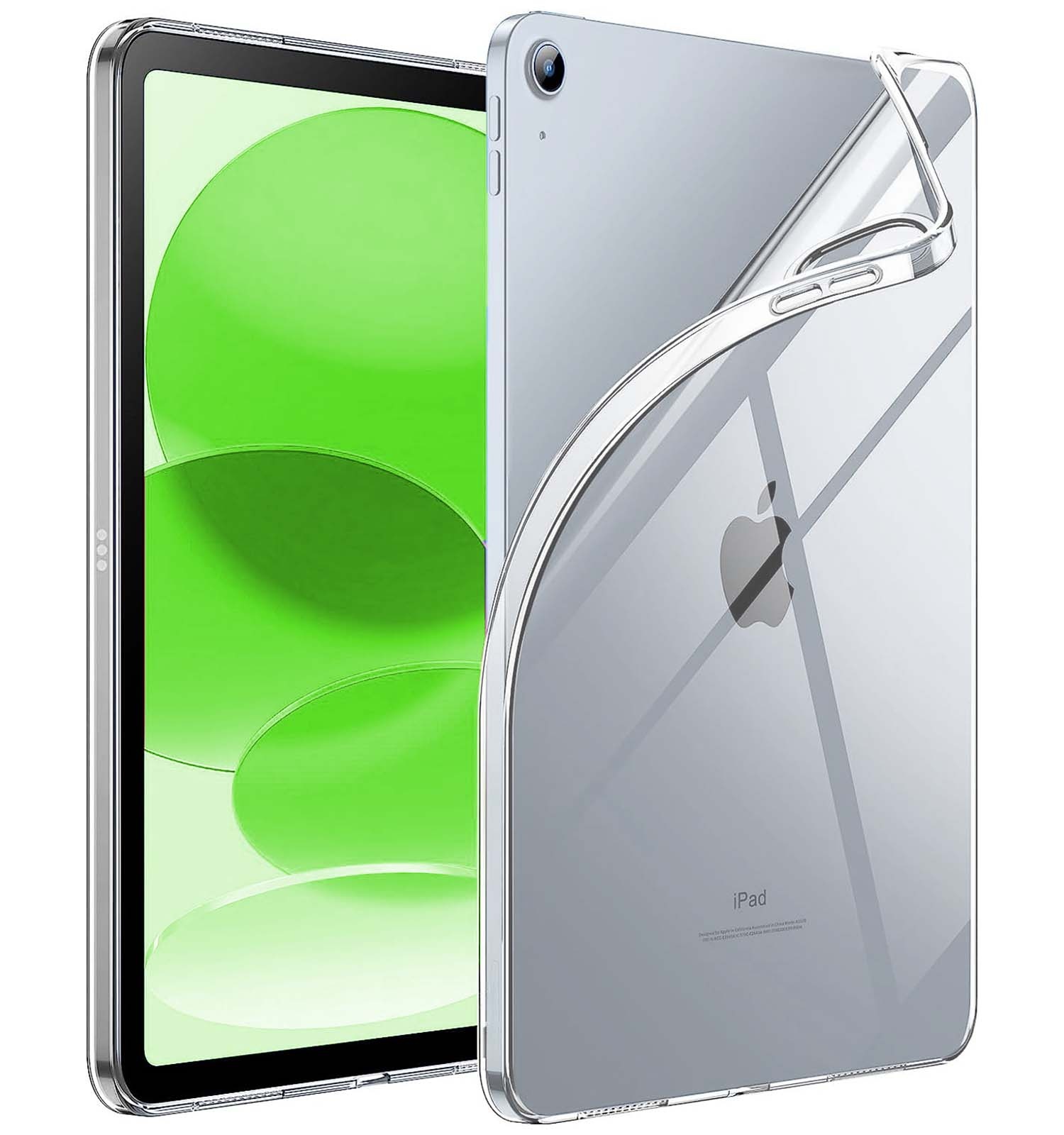 BASEY. BASEY. iPad 11 2025 Hoesje Siliconen - Transparant