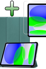 BASEY. BASEY. iPad 11 2025 Hoesje - Donkergroen