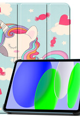 BASEY. BASEY. iPad 11 2025 Hoesje - Eenhoorn