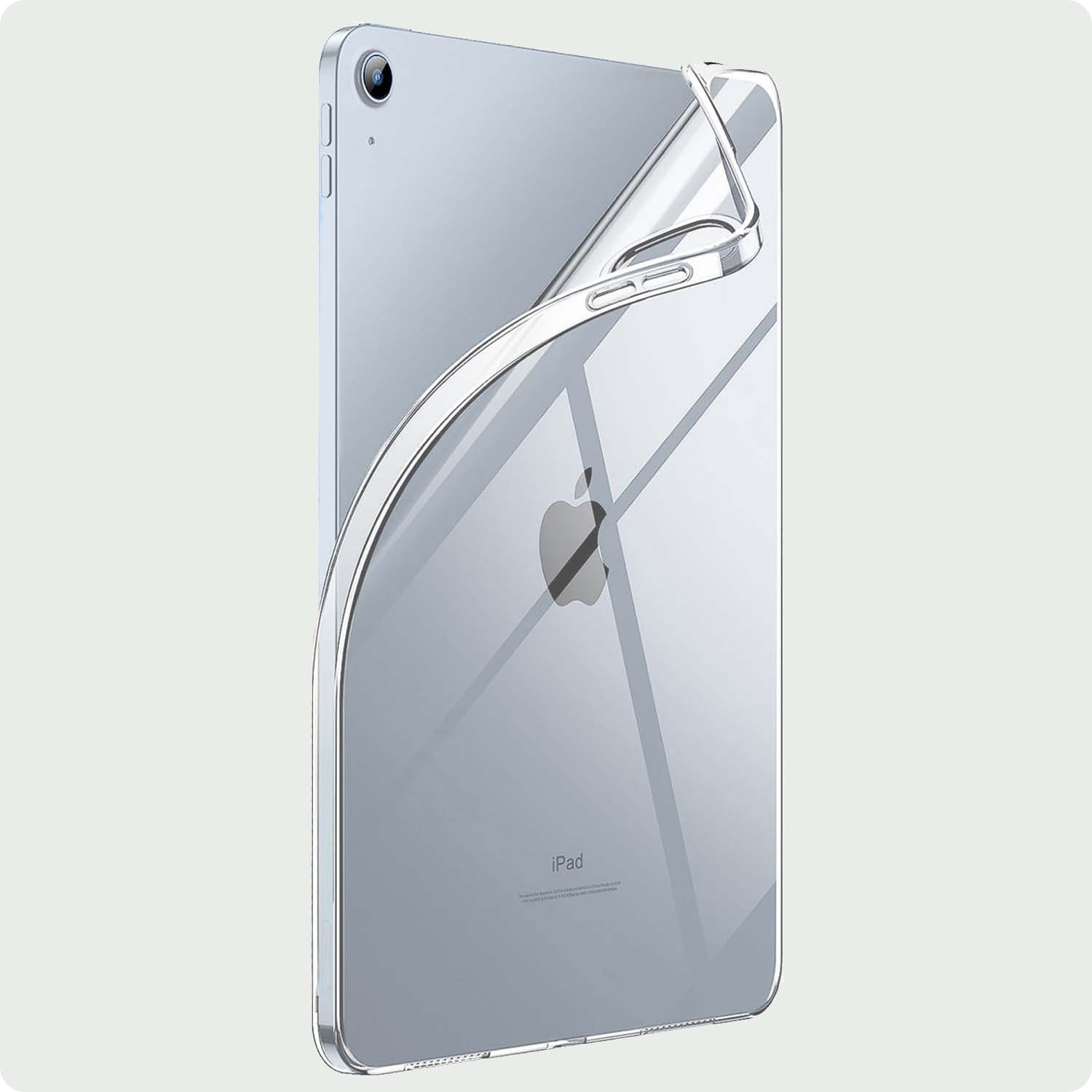 BASEY. BASEY. iPad 11 2025 Hoesje Siliconen - Transparant