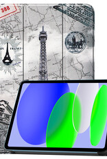 BASEY. BASEY. iPad 11 2025 Hoesje - Eiffeltoren