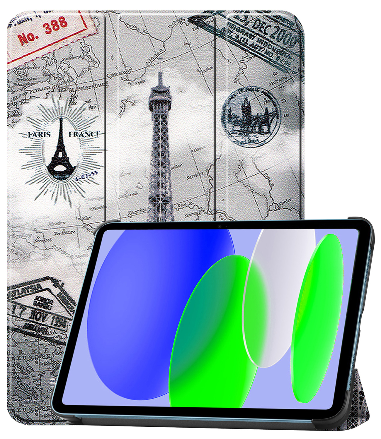 BASEY. BASEY. iPad 11 2025 Hoesje - Eiffeltoren