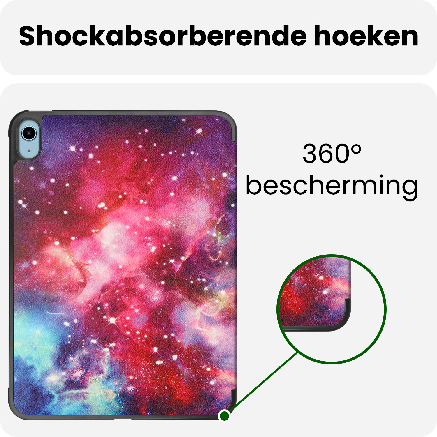 BASEY. BASEY. iPad 11 2025 Hoesje - Galaxy