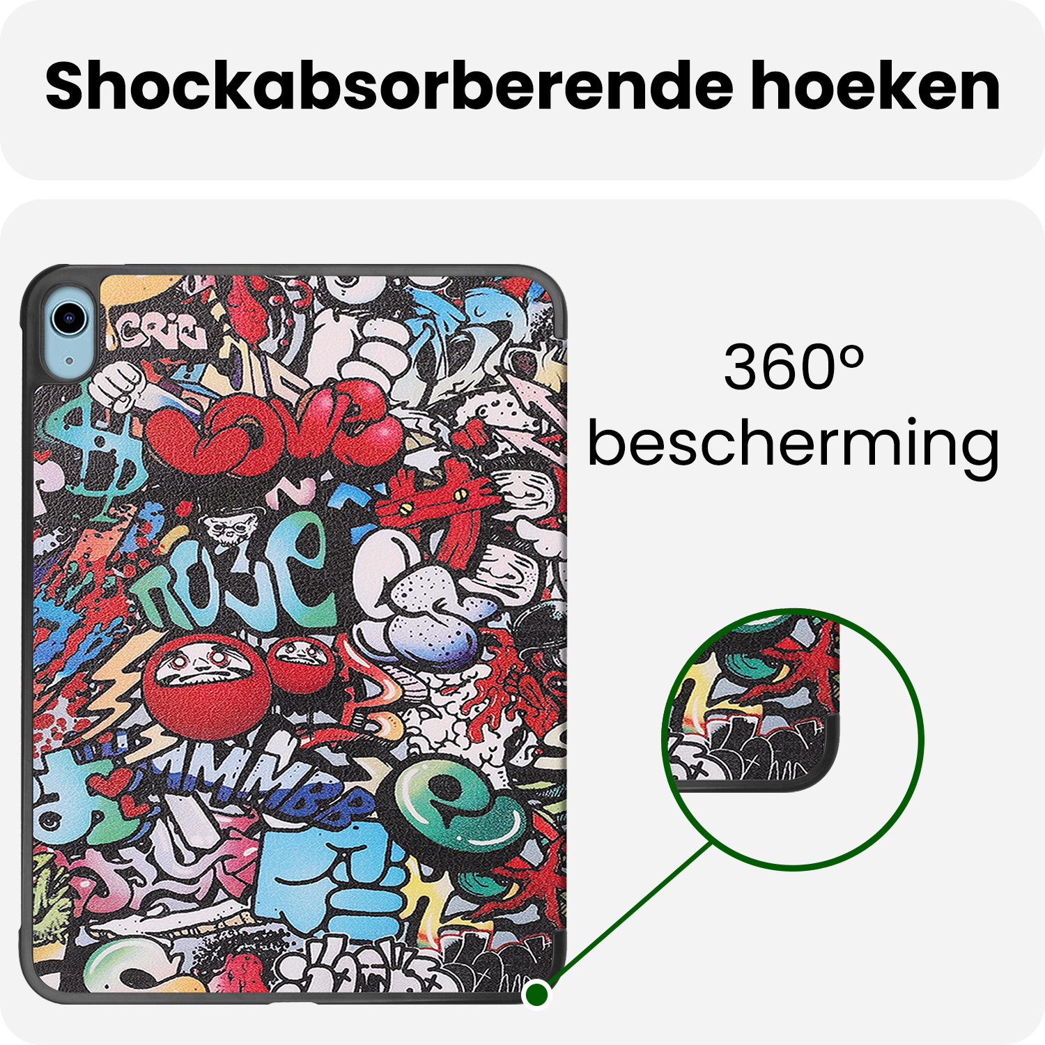 BASEY. BASEY. iPad 11 2025 Hoesje - Graffity