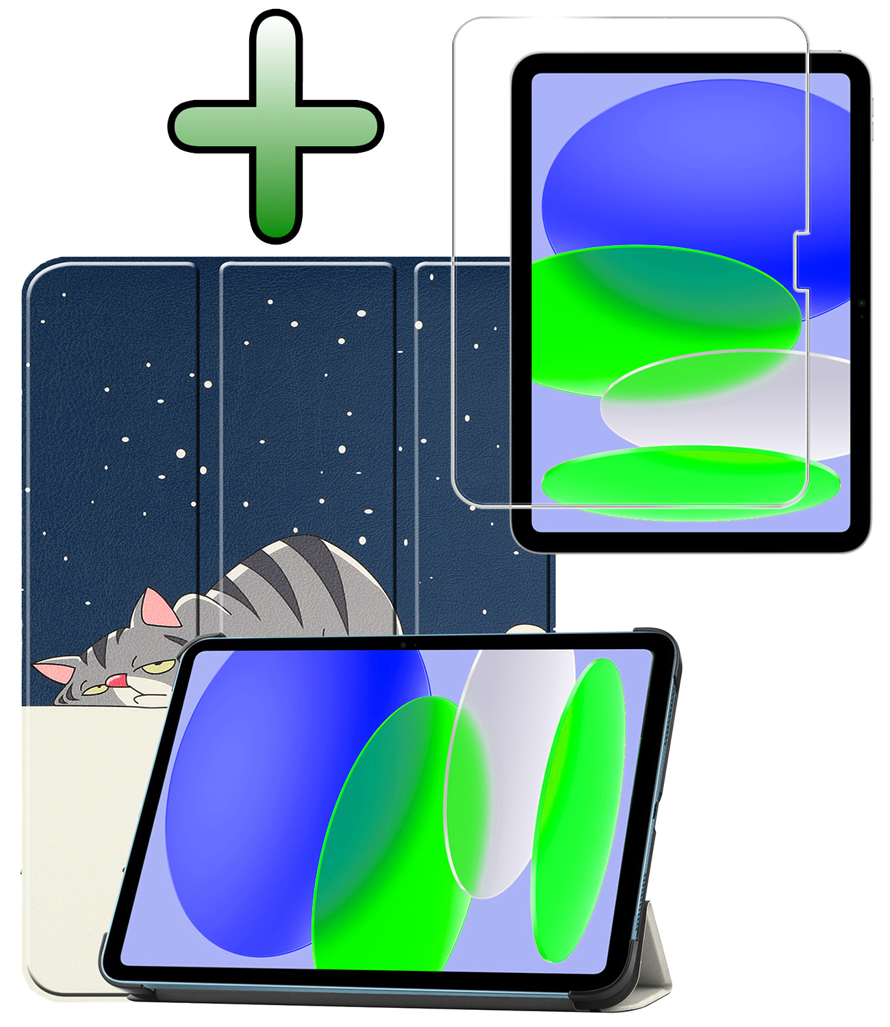 BASEY. BASEY. iPad 11 2025 Hoesje - Kat