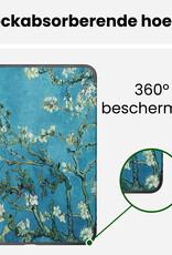 BASEY. BASEY. iPad 11 2025 Hoesje Met Screenprotector - Bloesem