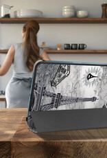 BASEY. BASEY. iPad 11 2025 Hoesje Met Screenprotector - Eiffeltoren