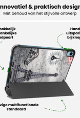 BASEY. BASEY. iPad 11 2025 Hoesje Met Screenprotector - Eiffeltoren