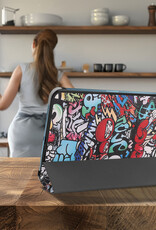 BASEY. BASEY. iPad 11 2025 Hoesje Met Screenprotector - Graffity