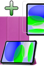 BASEY. BASEY. iPad 11 2025 Hoesje Met Screenprotector - Paars
