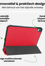BASEY. BASEY. iPad 11 2025 Hoesje Met Screenprotector - Rood