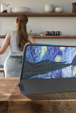 BASEY. BASEY. iPad 11 2025 Hoesje Met Screenprotector - Sterrenhemel