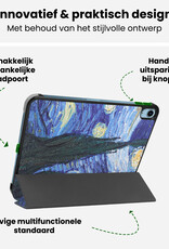 BASEY. BASEY. iPad 11 2025 Hoesje Met Screenprotector - Sterrenhemel