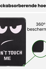 BASEY. BASEY. iPad 11 2025 Hoesje Met Screenprotector - Don't Touch Me