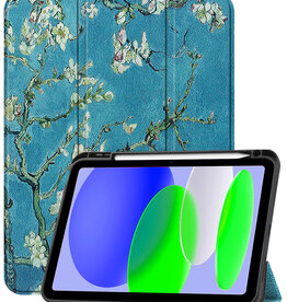 BASEY. BASEY. iPad 11 2025 Hoesje Met Uitsparing Apple Pencil - Bloesem