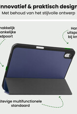BASEY. BASEY. iPad 11 2025 Hoesje Met Uitsparing Apple Pencil - Donkerblauw