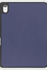 BASEY. BASEY. iPad 11 2025 Hoesje Met Uitsparing Apple Pencil - Donkerblauw