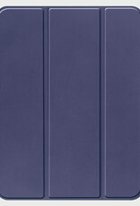 BASEY. BASEY. iPad 11 2025 Hoesje Met Uitsparing Apple Pencil - Donkerblauw