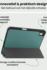 BASEY. BASEY. iPad 11 2025 Hoesje Met Uitsparing Apple Pencil - Donkergroen