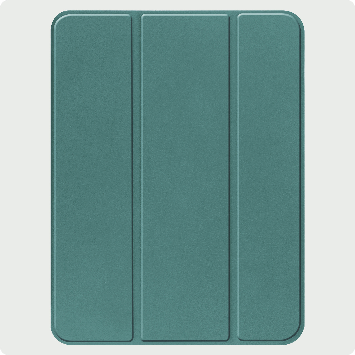 BASEY. BASEY. iPad 11 2025 Hoesje Met Uitsparing Apple Pencil - Donkergroen