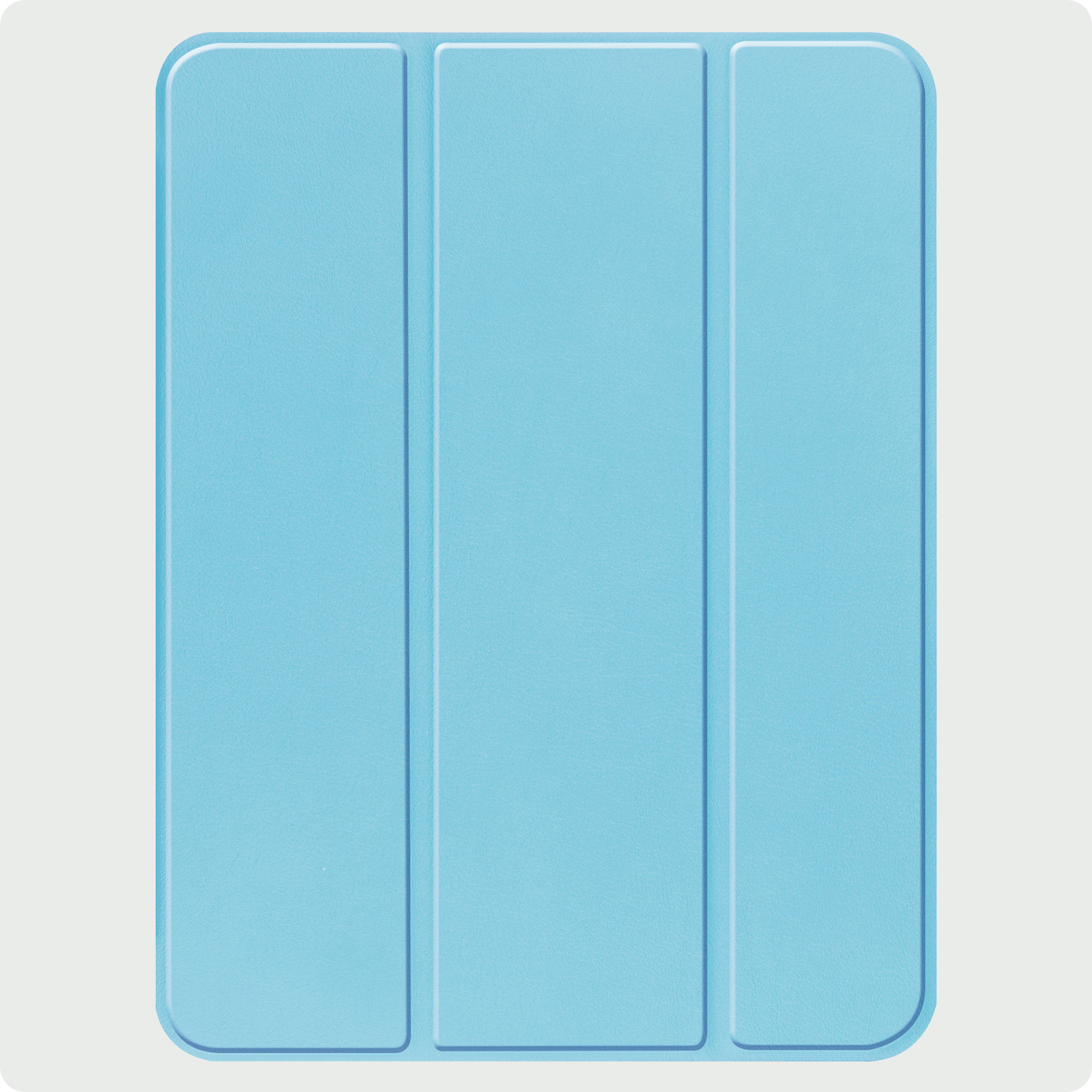 BASEY. BASEY. iPad 11 2025 Hoesje Met Uitsparing Apple Pencil - Lichtblauw