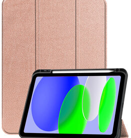 BASEY. BASEY. iPad 11 2025 Hoesje Met Uitsparing Apple Pencil - Rose Goud