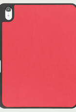 BASEY. BASEY. iPad 11 2025 Hoesje Met Uitsparing Apple Pencil - Rood