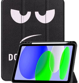 BASEY. BASEY. iPad 11 2025 Hoesje Met Uitsparing Apple Pencil - Don't Touch Me