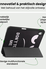 BASEY. BASEY. iPad 11 2025 Hoesje Met Uitsparing Apple Pencil - Don't Touch Me