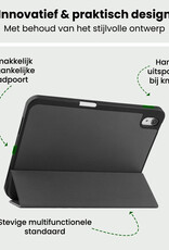 BASEY. BASEY. iPad 11 2025 Hoesje Met Uitsparing Apple Pencil -  Zwart