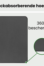 BASEY. BASEY. iPad 11 2025 Hoesje Met Uitsparing Apple Pencil -  Zwart