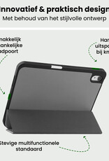 BASEY. BASEY. iPad 11 2025 Hoesje Met Uitsparing Apple Pencil Met Screenprotector - Grijs