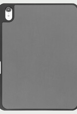 BASEY. BASEY. iPad 11 2025 Hoesje Met Uitsparing Apple Pencil Met Screenprotector - Grijs