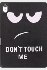 BASEY. BASEY. iPad 11 2025 Hoesje Met Uitsparing Apple Pencil Met Screenprotector - Don't Touch Me