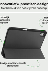 BASEY. BASEY. iPad 11 2025 Hoesje Met Uitsparing Apple Pencil Met Screenprotector -  Zwart
