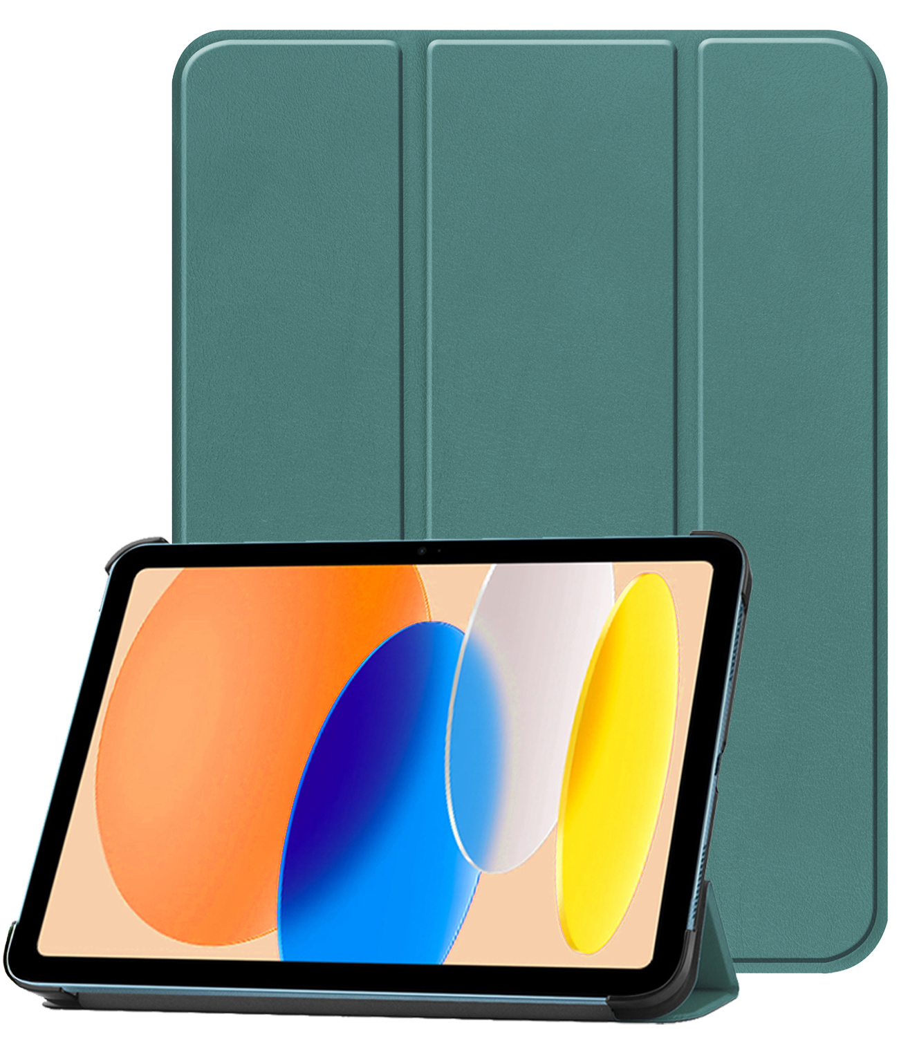 Nomfy Nomfy iPad 11 2025 Hoesje - Donkergroen