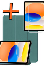 Nomfy Nomfy iPad 11 2025 Hoesje - Donkergroen