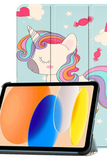 Nomfy Nomfy iPad 11 2025 Hoesje - Eenhoorn
