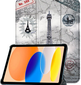 Nomfy Nomfy iPad 11 2025 Hoesje - Eiffeltoren