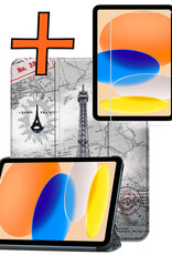 Nomfy Nomfy iPad 11 2025 Hoesje - Eiffeltoren