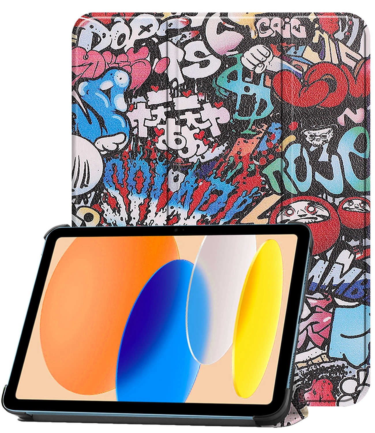 Nomfy Nomfy iPad 11 2025 Hoesje - Graffity