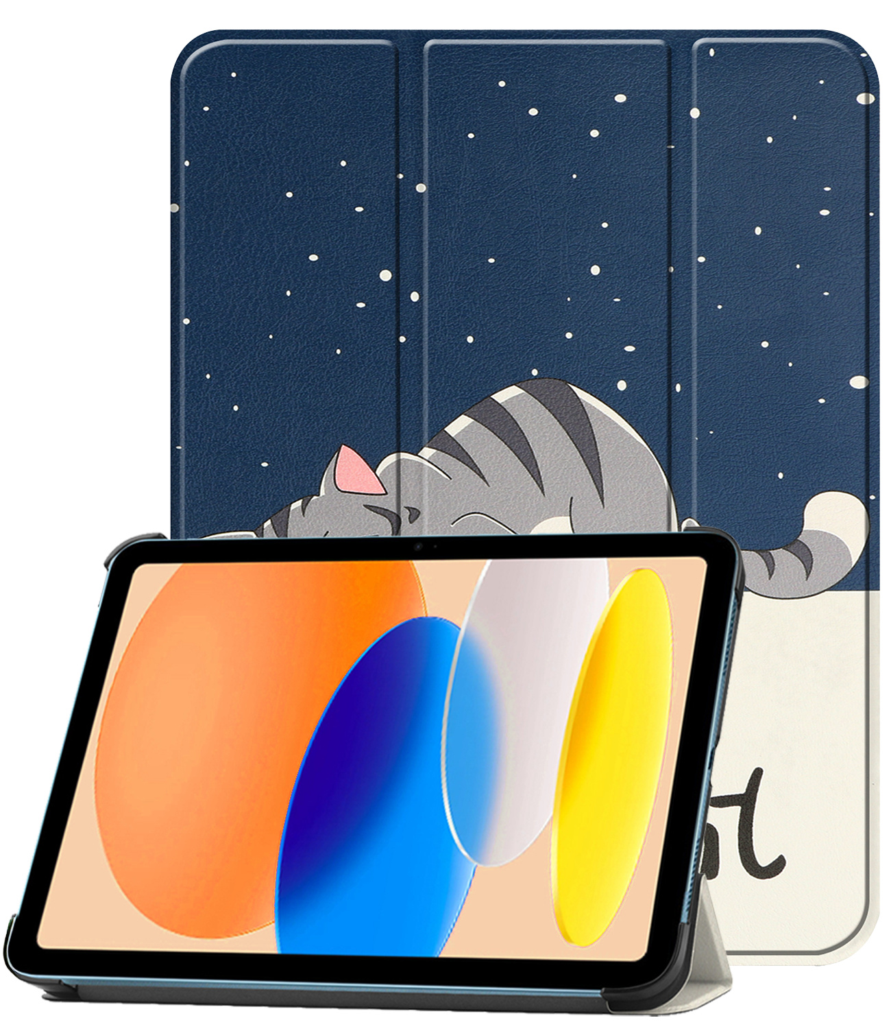 Nomfy Nomfy iPad 11 2025 Hoesje - Kat