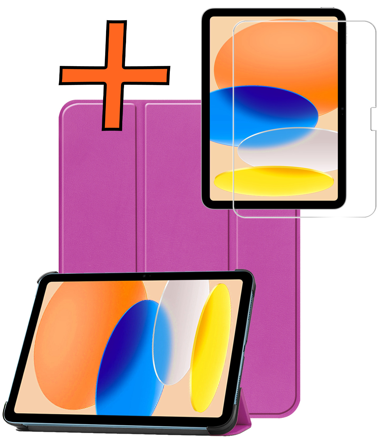 Nomfy Nomfy iPad 11 2025 Hoesje - Paars