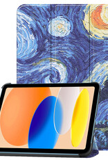 Nomfy Nomfy iPad 11 2025 Hoesje - Sterrenhemel