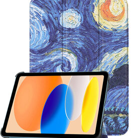 Nomfy Nomfy iPad 11 2025 Hoesje - Sterrenhemel