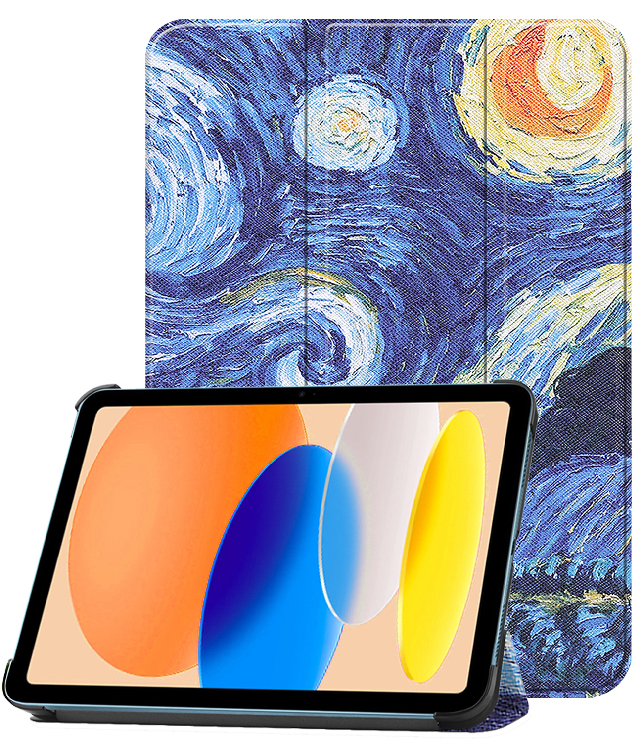 Nomfy Nomfy iPad 11 2025 Hoesje - Sterrenhemel