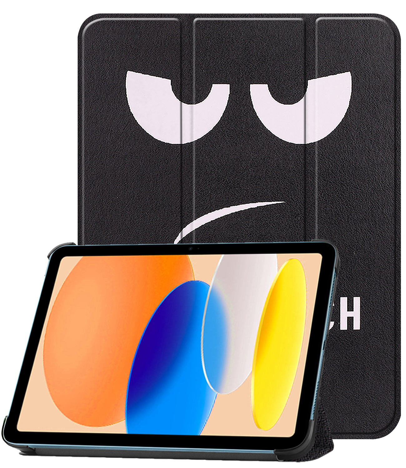 Nomfy Nomfy iPad 11 2025 Hoesje - Don't Touch Me