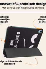 Nomfy Nomfy iPad 11 2025 Hoesje - Don't Touch Me